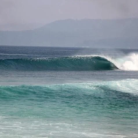 Krui Right surf break, South Sumatra, Indonesia